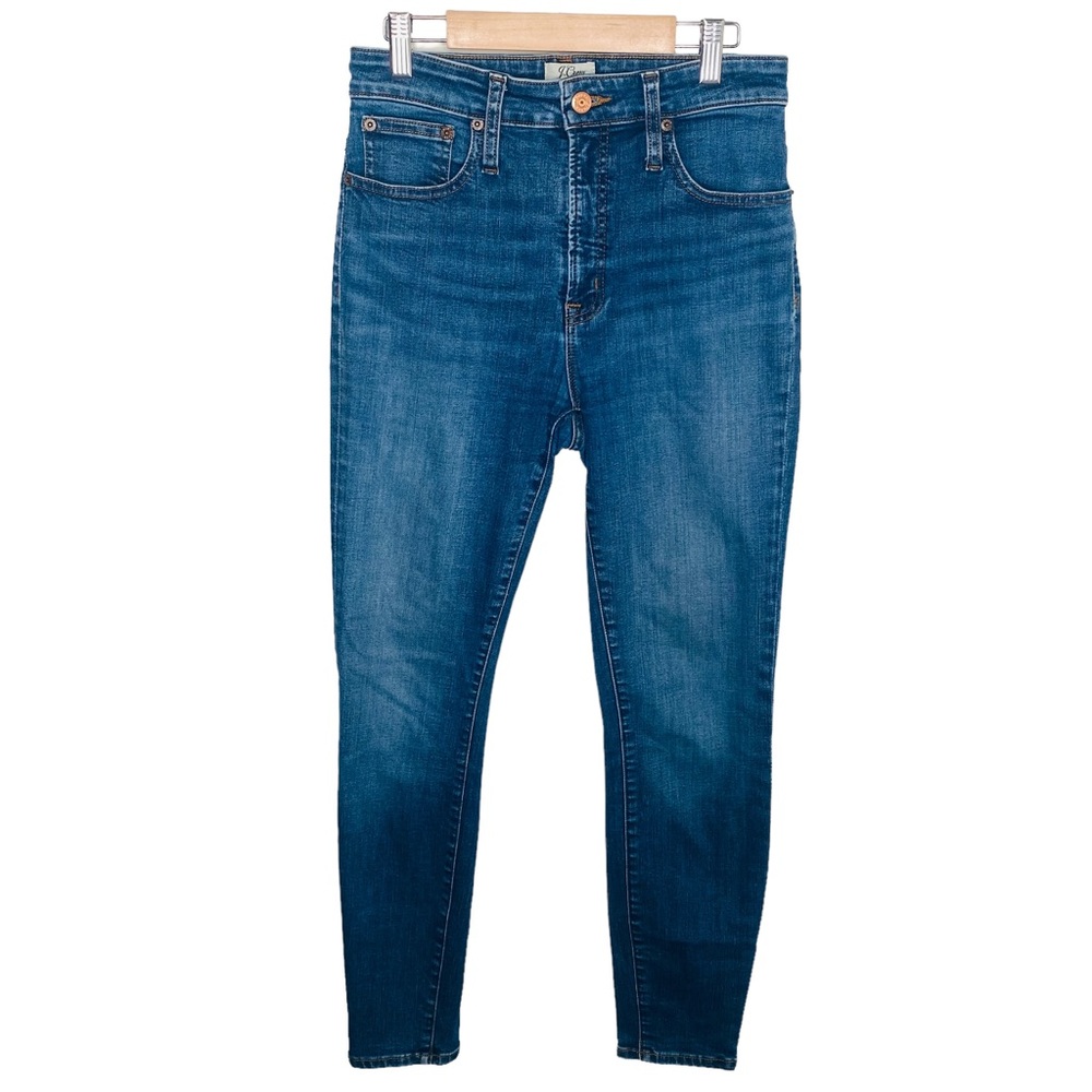 J Crew Womens Curvy Toothpick High Rise Skinny Jeans